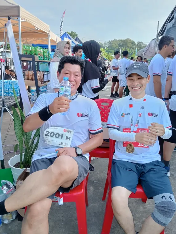 Trubus Hijau di event Kideco Run, Kabupaten Paser