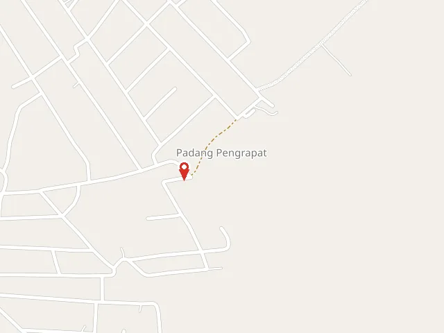Peta lokasi pabrik CV Trubus Hijau Lestari di Tanah Grogot, Paser, Kalimantan Timur